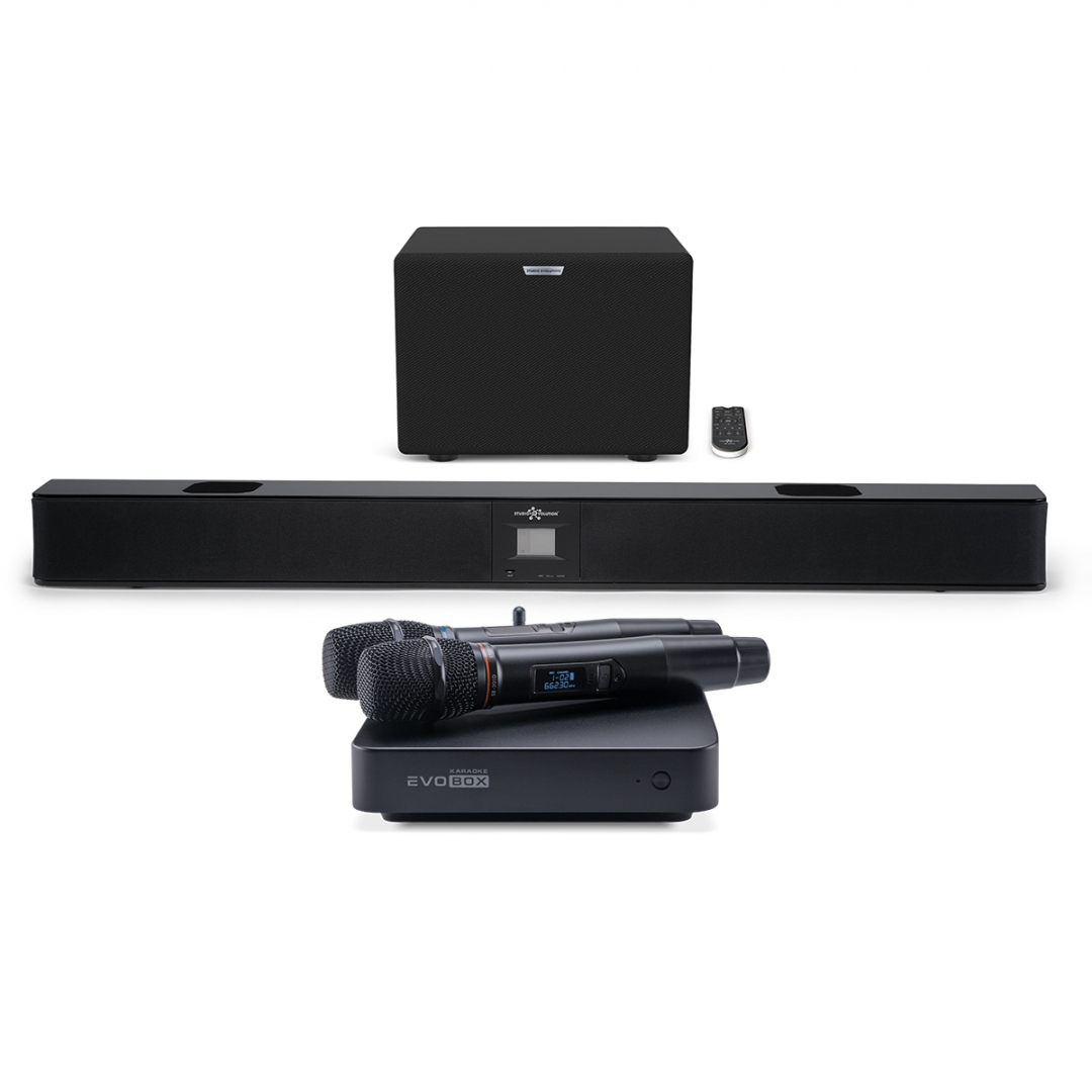 караоке-комплект EVOBOX Plus + EvoSound Bar (саундбар с караоке) в Фурманове
