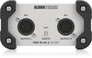 Klark Teknik DI 22P пассивный стерео директ-бокс в Фурманове