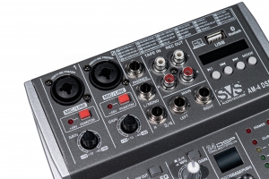 SVS Audiotechnik mixers AM-4 DSP Аналоговый микшерный пульт, 4-канала в Фурманове